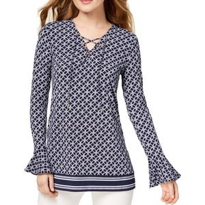 Michael Kors | Blue Tunic Top